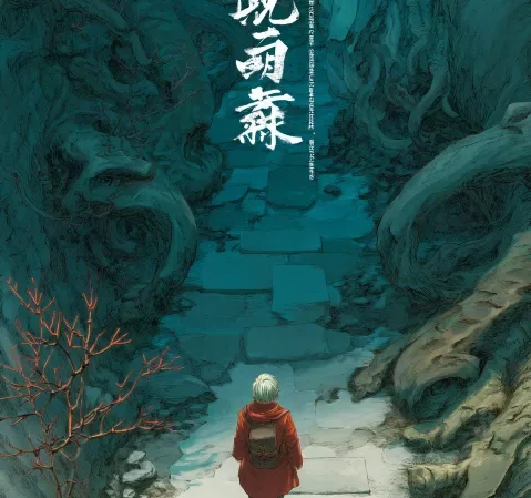 现代城市夜景与霓虹灯光